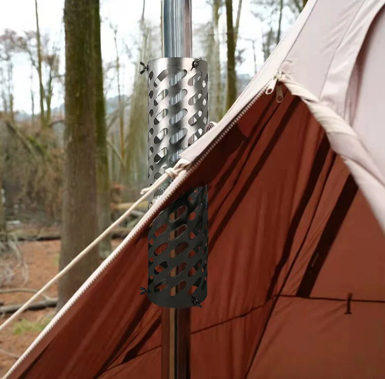 Outdoor Camp Tent Firewood Stove Folding Portable Wood Burning Stove  Multifunctional Heating Firewood Burner Detachable Chimney - Outdoor Stove  u0026 Accessories - AliExpress