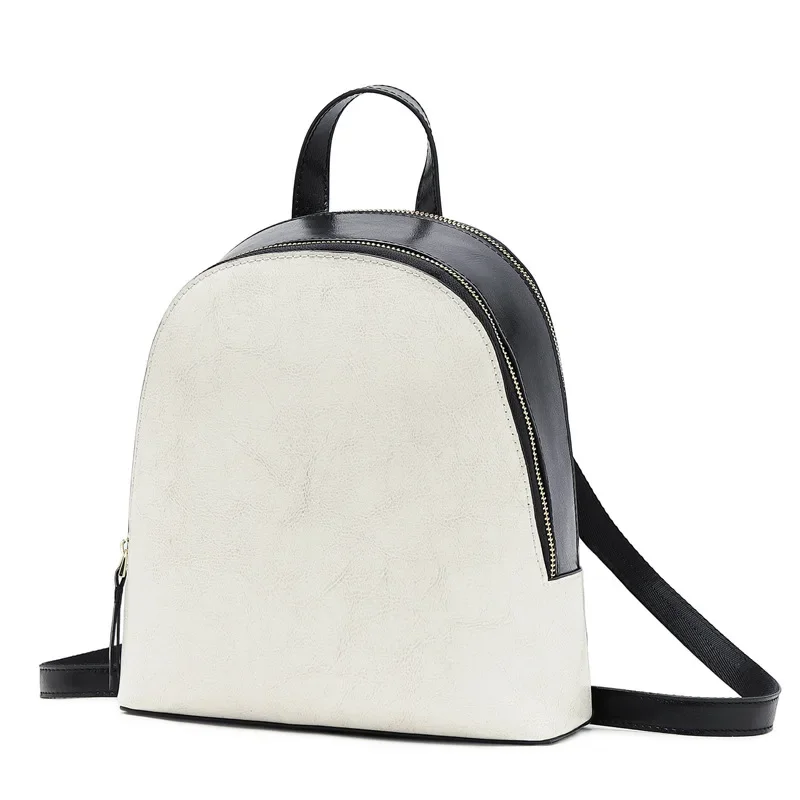 Luxury Brand Backpack Women 2024 Leather Women's Bag Cowhide Fashion All-match Backpack Women's Bag