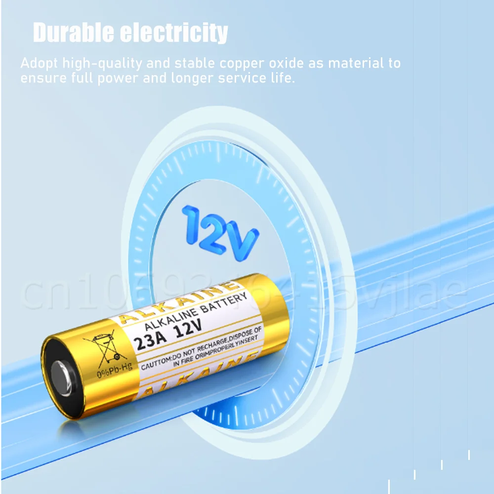 Alkaline Battery 10PCS 12V A23 Alkaline Battery for Doorbell Alarm Toy Remote