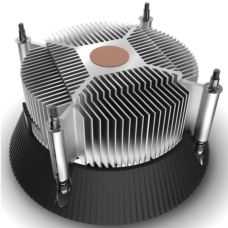 Cooler Master-low Profile Air Cooler I50c Cpu Intel 120 mm Luz Azul Ventilador Silencioso para Intel Lga 1200 115x 1151 1155 1156 - Imagem 4