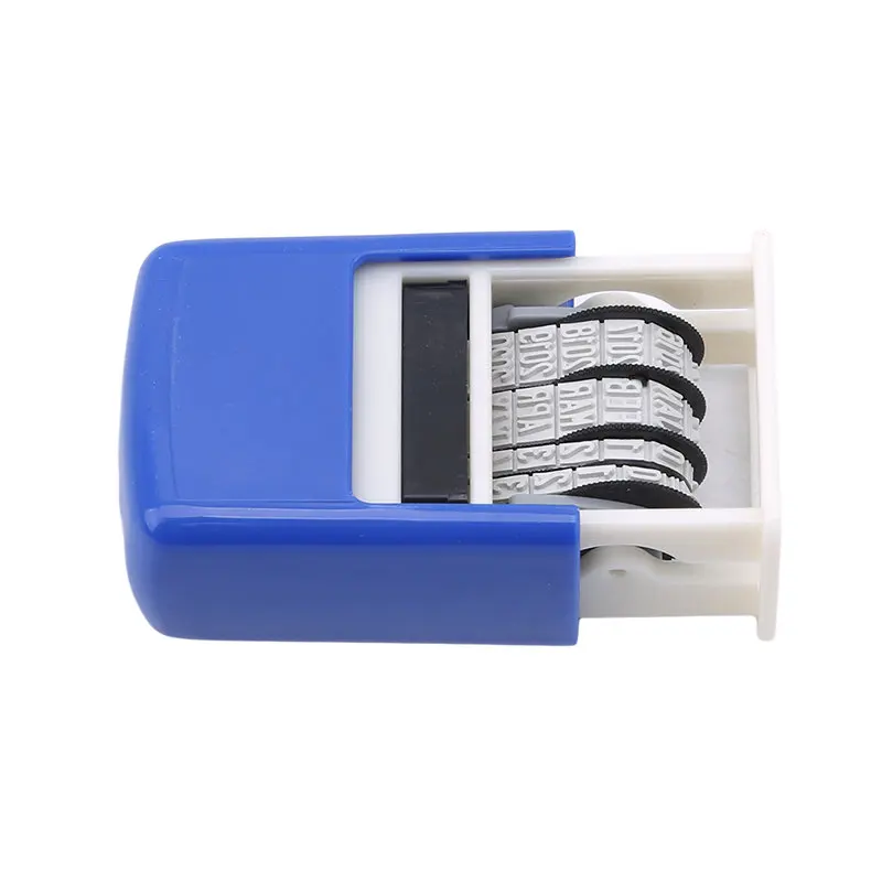 Description Picture 2 of itemMini Self-Inking Stamps Creative DIY Handle Account Date Stamps Stamping Mud Set For Scrapbooking Office Supplies Emboss