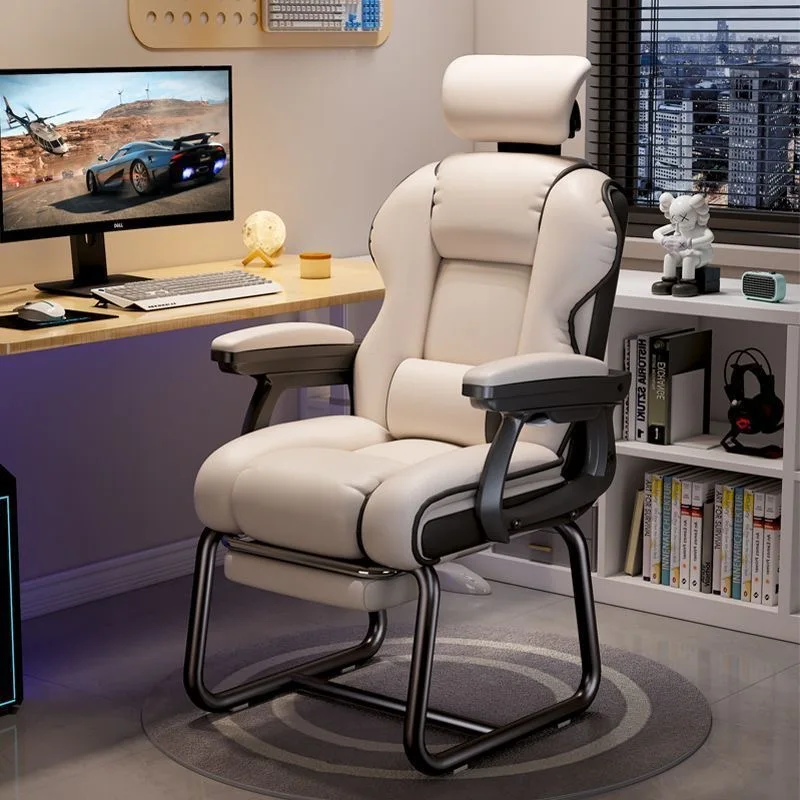Korea Gaming Chair Boys Comfortable Sedentary Home Computer Game Sofa Office Study Backrest Reclining Chair