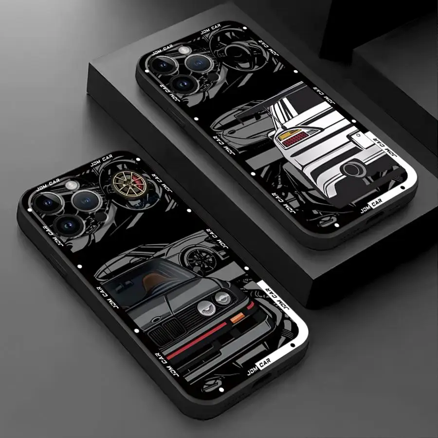 JDM Sports Cars Soft Cover Case