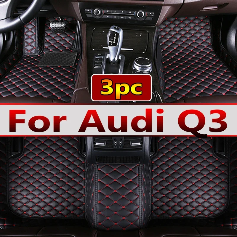 

Автомобильные коврики для Audi Q3 Sportback 2020 2021 2022, индивидуальные автомобильные подкладки для ног, аксессуары для интерьера