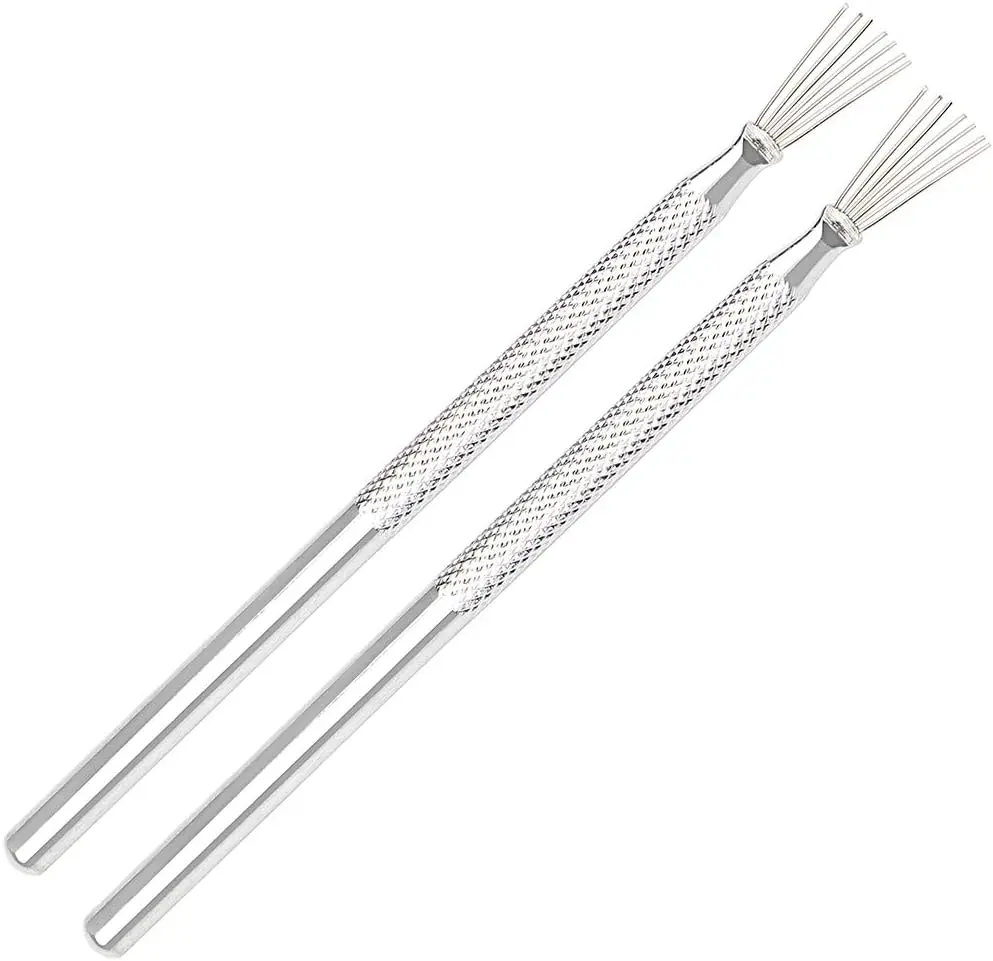 Lot De 4 Grattoirs Dentelés En Acier Inoxydable Pour Poterie Et Sculpture