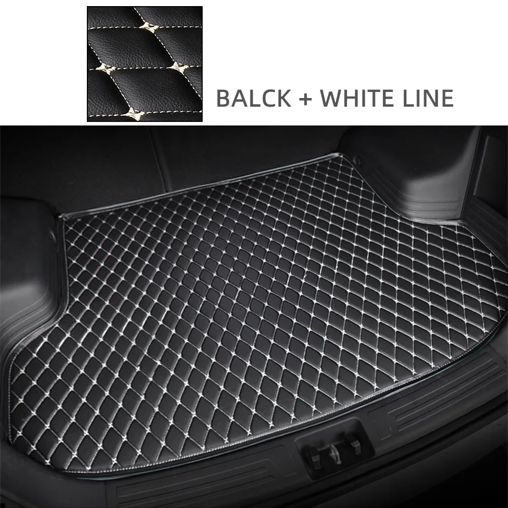 DzzXInn Alfombrillas Para Maletero De Automóvil Para Peugeot 3008 2016-2024, Fundas De Protección De Alfombra, Protector De Equipaje, Alfombrilla Trasera Para Maletero, Bandeja Protectora De Suelo