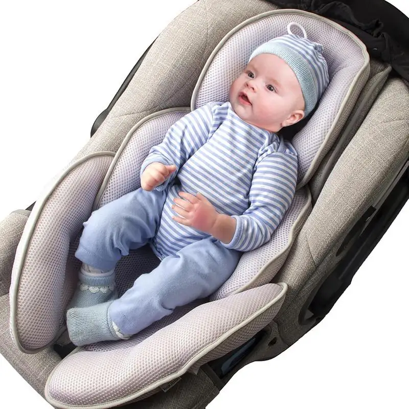 

Head Support For Car Seats 2-In-1 Support Newborn Neck Support Adjustable And Washable Car Seat Accessories Baby Head Support