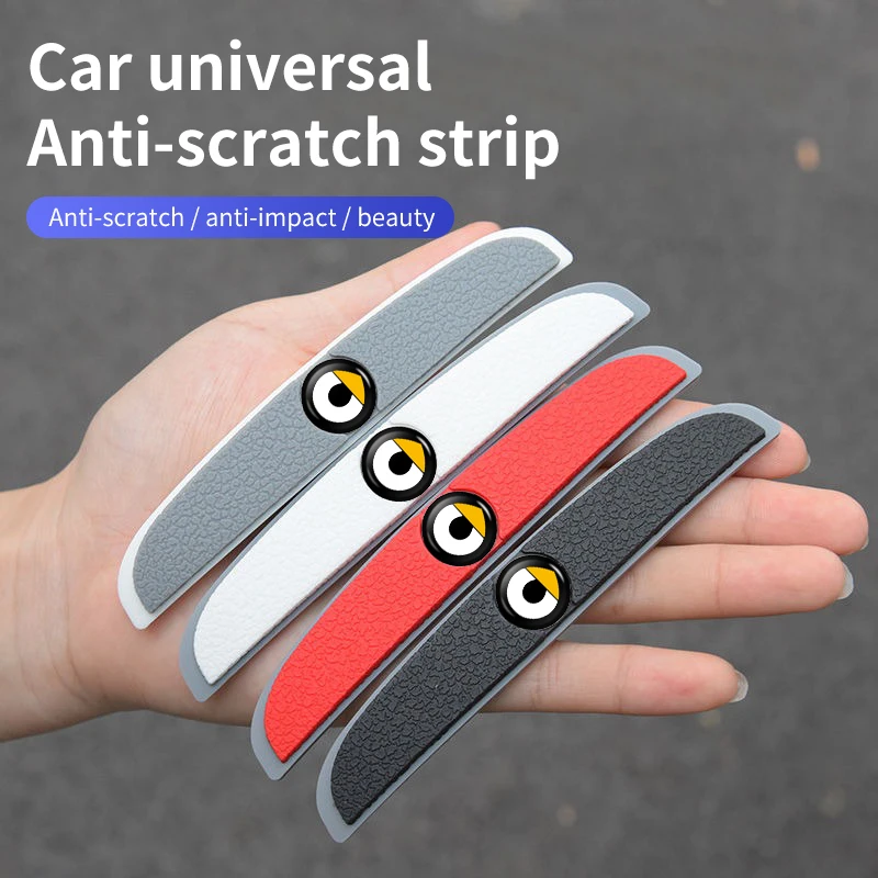 4Pcs Car Door Edge Protector Guards Striscia Adesiva Per Smart Fortwo 451 450 453 Forfour Eq Cabrio Crossblade Roadster Coupe