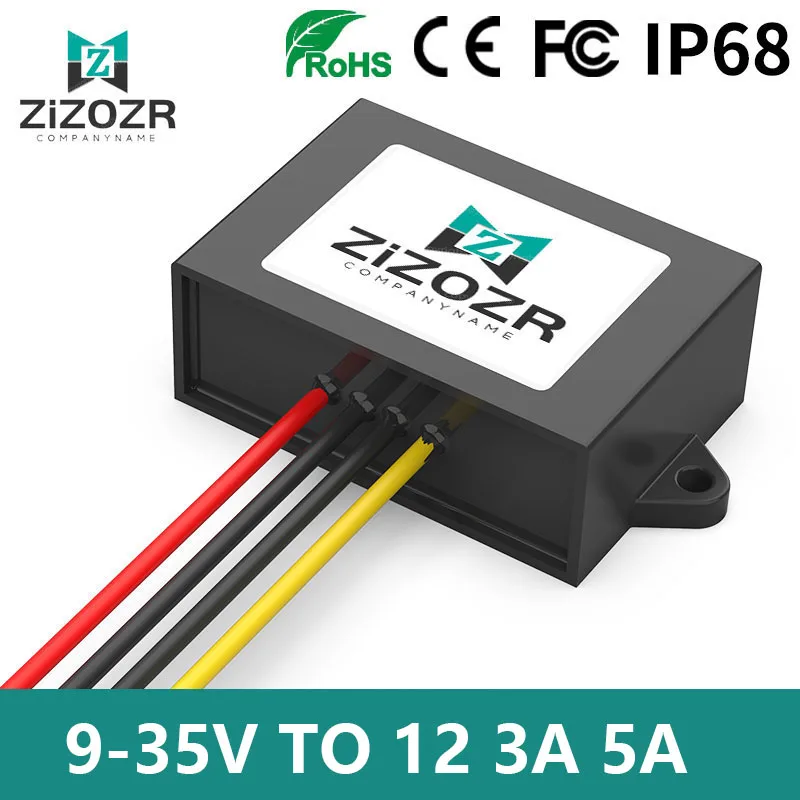 

DC DC Stabilizer Power Converter 9-36V 9V 12V 13.8V 19V 24V 36V To 12V 3A 5A Boost Buck Voltage Regulator Transformers