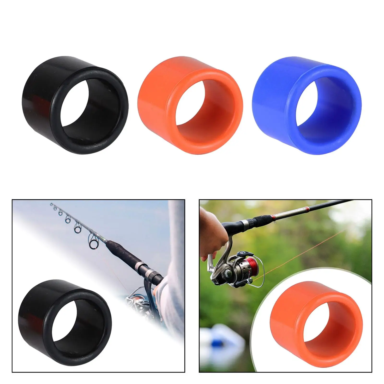 Pole Rack Insert Protector Sturdy Tackle Cap for Rod Holder Fishing  Accessories Portable Boat Fishing 32G Fishing Rod Tube Caps