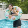 Women's Inflatable Swimming Ring, Swimming Pool Float, Adult Underarm Lifebuoy, Leisure Beach Swimming Inflatable Floating Toy 4