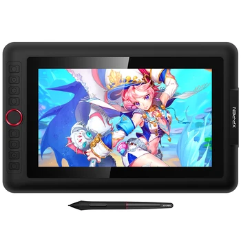 XPPen 아티스트 12 프로 그래픽 태블릿 드로잉 태블릿 그래픽 모니터, 애니메이션 디지털 1920 X 1080HD IPS 단축키 롤러 휠