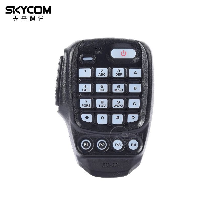 BT-85 Bluetooth Radio Mic Handheld wireless Microphone For YAESU FTM-300DR 6000R 500DR 200DR FT-1907R Mobile Radio
