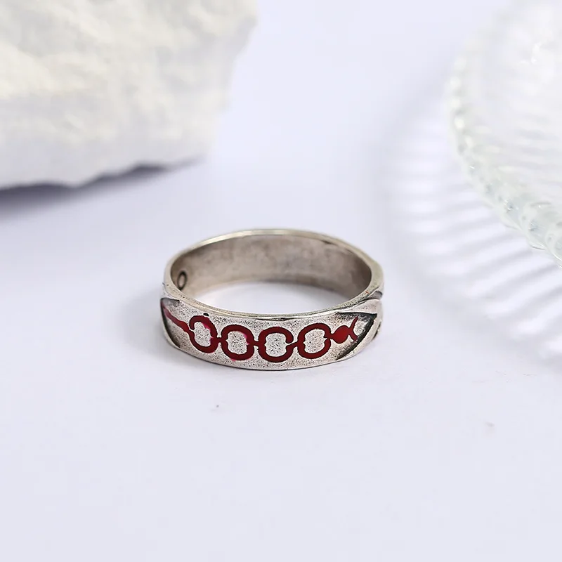 Anime Fate Stay Night Ring Black Saber Armour Cosplay Unisex Adjustable Opening Jewelry Rings Prop Accessories Halloween Gift 5