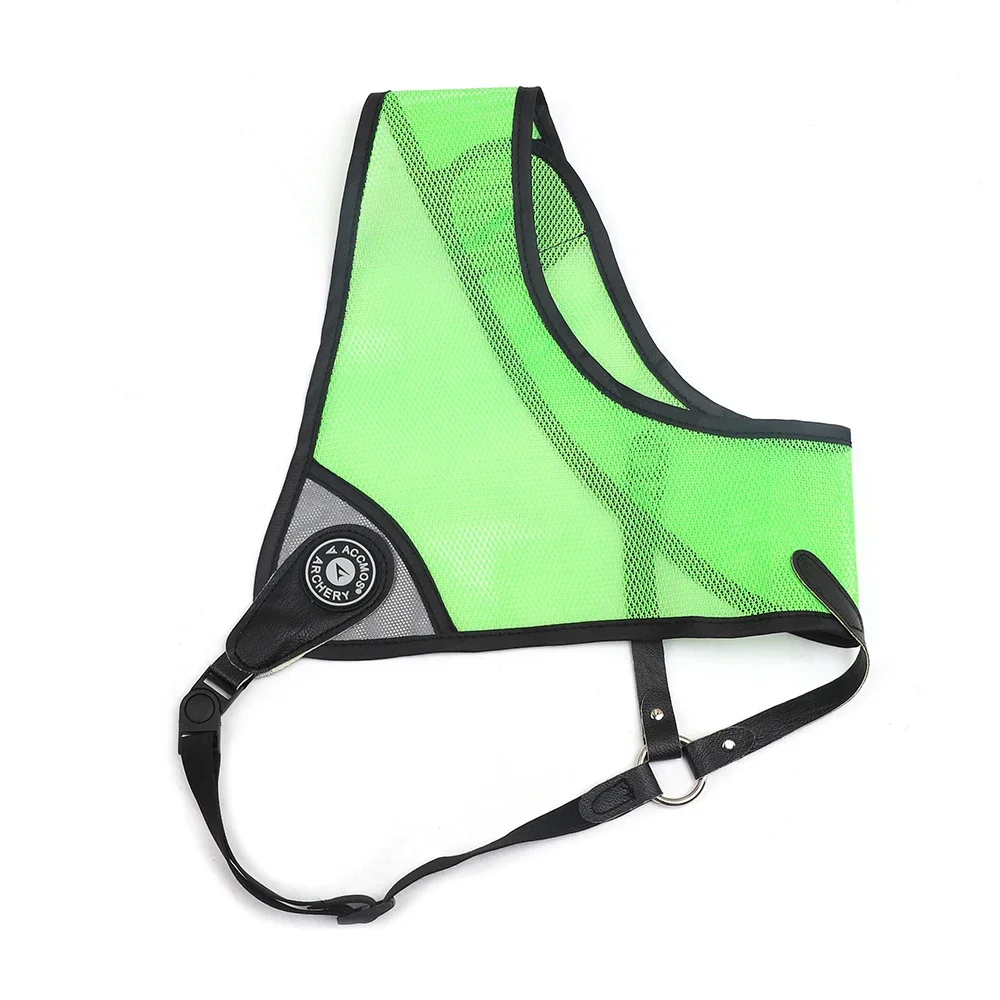Adjustable Archery Chest Guard 1 Layer Breathable Durable Fabric For Recurve Right Hand Archers XS/S/M/L/XL archery arm guard