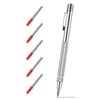 JUSTINLAU Double Ended Carbide Scribing Pen Metal Wood Glass Tile Cutting Marker Pencil For Metalworking Woodworking Hand Tools 1