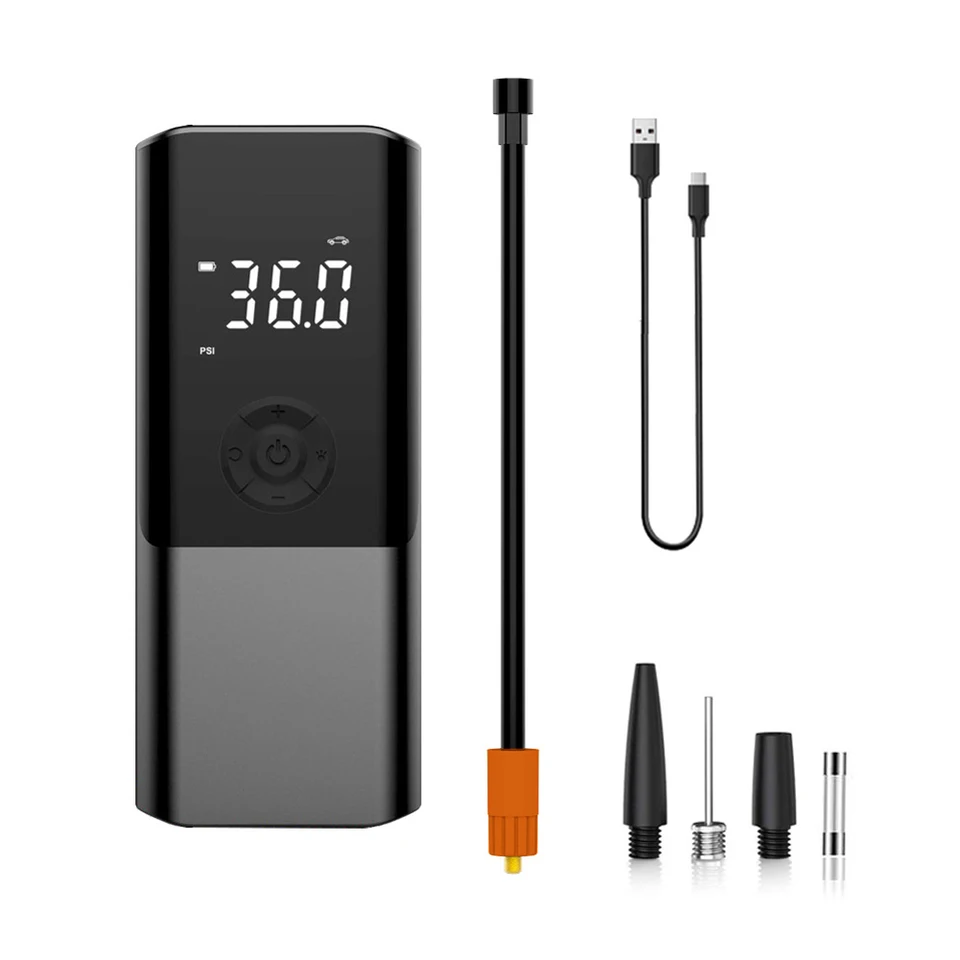 ������� �����ſ� ������ ���� ����, �ڵ��� Ÿ�̾� ��â��, �޴�� ���� ��������, LED ���÷���, 1500mAh, 150PSI, 12V