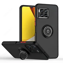 Custodia Armor con Supporto Magnetico a Anello Mezza Trasparente Opaca