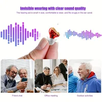 Sound Amplifier Invisible Hearing Aid A Mini And Portable Hearing Aid CIC in Deafness Machine For The Elderly Xmas Gift Christma - Image 5