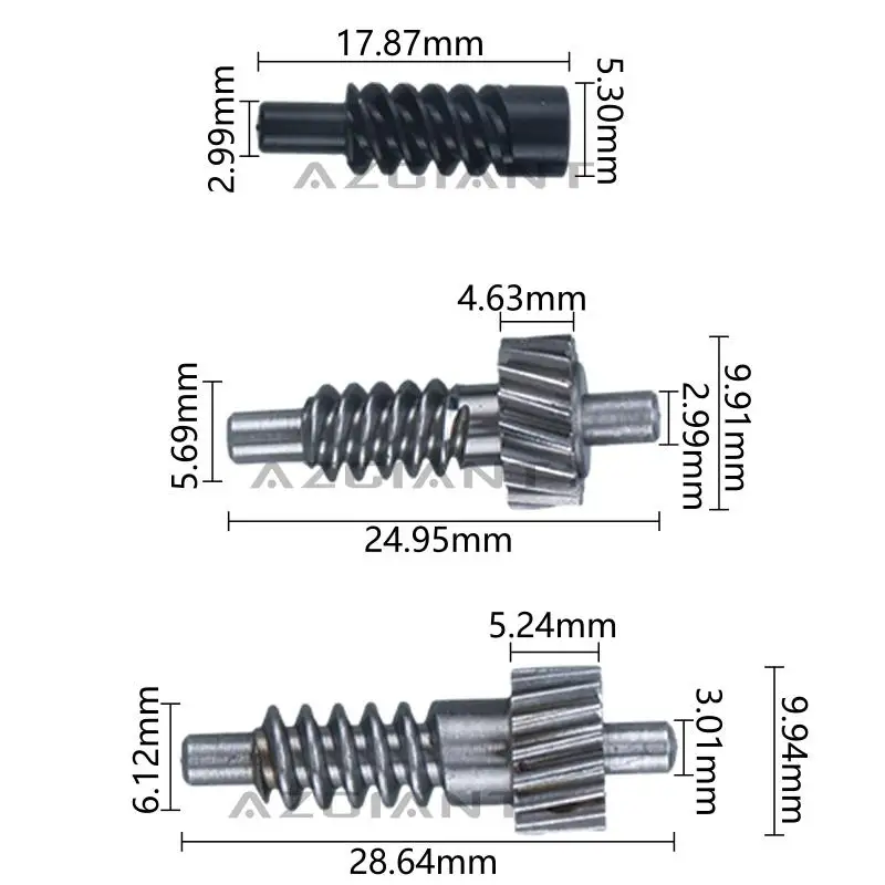 

AZGIANT Car Power Folding Mirror Gear Part Pinion Set For Honda Jazz MK4/Fit MK4/Civic 1.5L 2.0L/Civic MK10 Brand New Metal Part