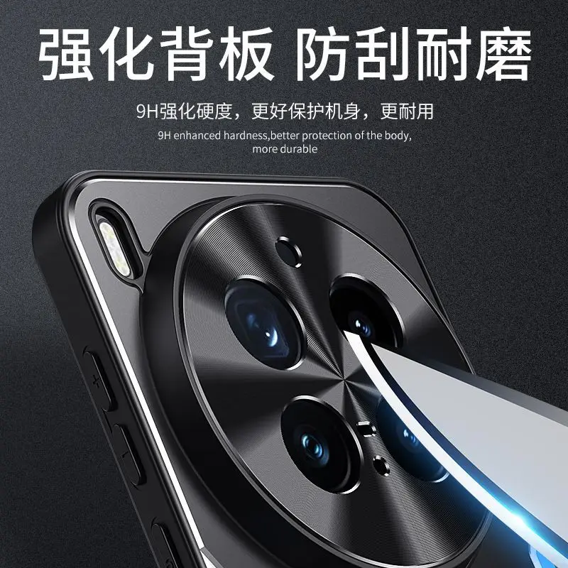 Enhanced Shockproof Hard Aluminum Alloy + PC Protective Back Cover Case