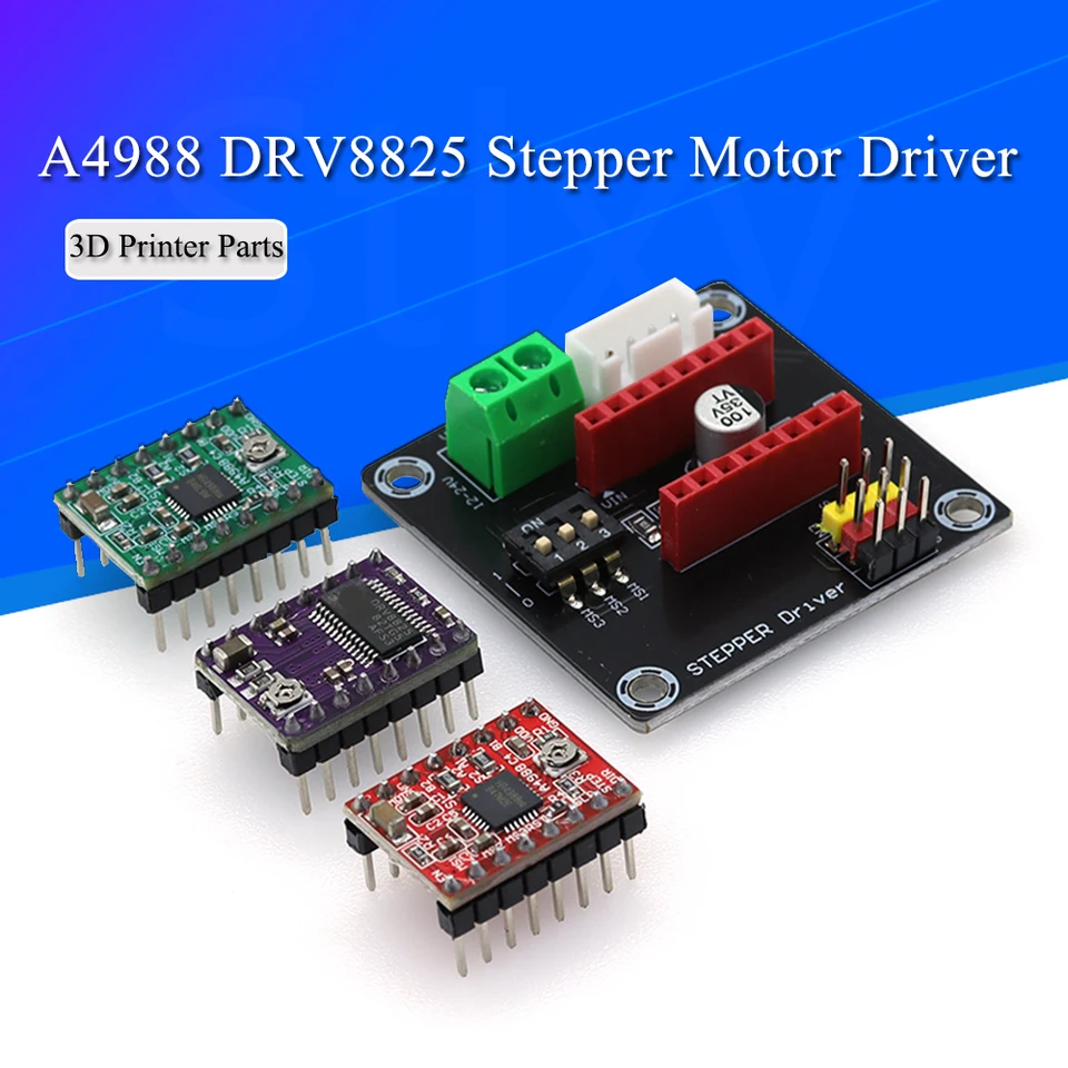 DRV8825 drivermodule voor stepper motoren