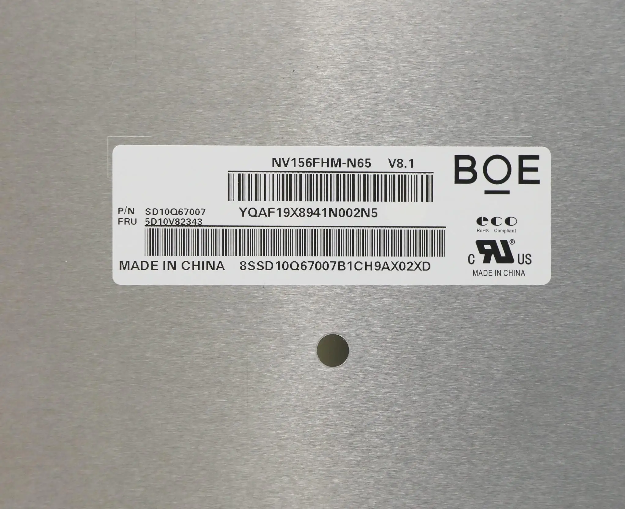 Nuovo Originale Per Lenovo Thinkpad P53 T15G P15 X1 Extreme Fhd Lcd Screen 5D10V82343