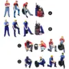 1/64 Painted People Figures Diorama Figurines Garage Scenes Accessories 1