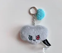 6-8cm TREASURE MINI Plush Doll TRUZ Cartoon Plushies Doll Keyring Haruto DoYoung ASAHI JaeHyuk Keychain Fans Gifts Bag Pendant 2