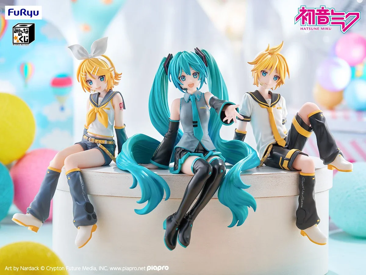 Noodle Stopper Figure 13体セット Коллекционная фигурка Furyu Noodle Stopper Kagamine Len Kagamine