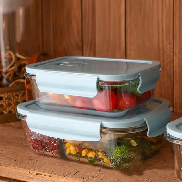 Glass Food Storage Containers Lids  Oven Safe Glass Containers - Large  Microwave - Aliexpress