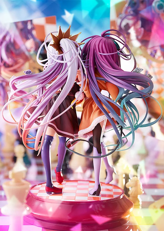 Schwi Dola Anime Figure No Game No Life Zero Kawaii Lolita Action Figures  Shuvi Doura Figurines Collections PVC Model Toys Gifts
