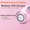 5/10ml Bottom-Filling Pump Perfume Refillable Spray Bottle Mini Portable Empty Cosmetic Containers Atomizer Bottle Travel 5