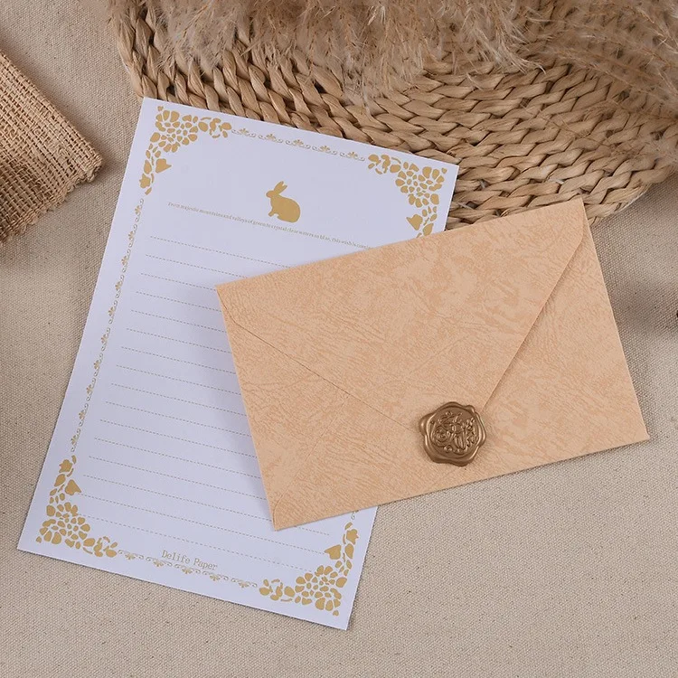 10pcs/pack 16.5x11cm Thick Paper Envelopes For Birthday Business Vintage Wedding Greeting Cards