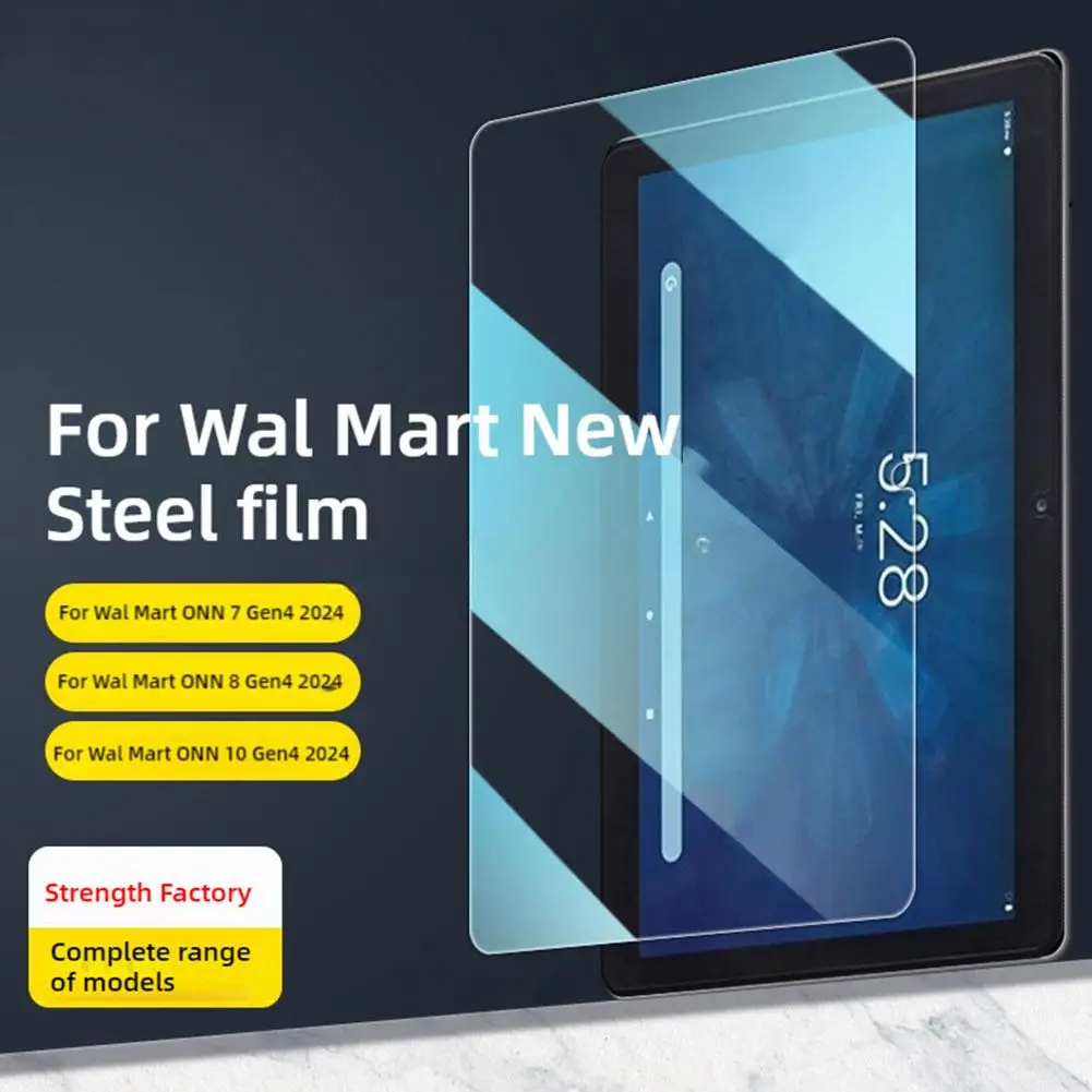 1/2PCS Tempered Glass Full Screen Protector for ONN 12.1 Tablet Pro 2024 Wear Resistant Explosion-Proof Tablet Protective Film 4