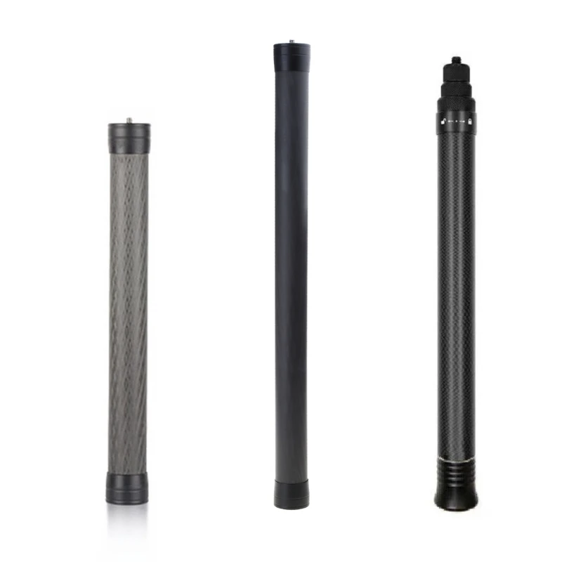 Camera Gimbal Stabilizer Carbon Fiber Extension Pole Extendable Rod Handheld Gimbal Handle Grip for Ronin S/Zhiyun/Feiyu