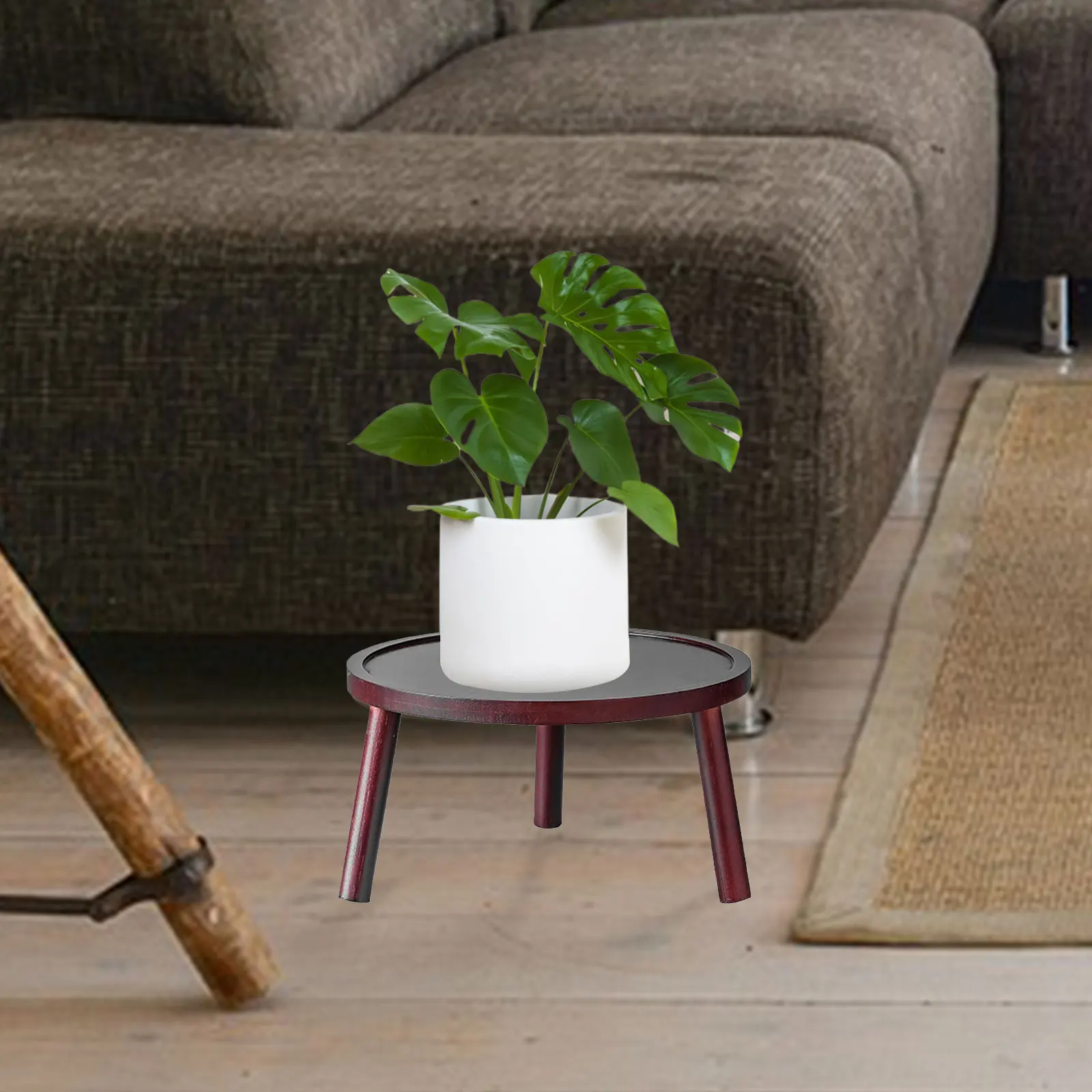 Small Planter Rack Wooden Plant Stand Flower Pots Stand Mini Plant Table Flower Pot Holder for Living Room Patio Balcony Garden plant stand,wooden flower shelf