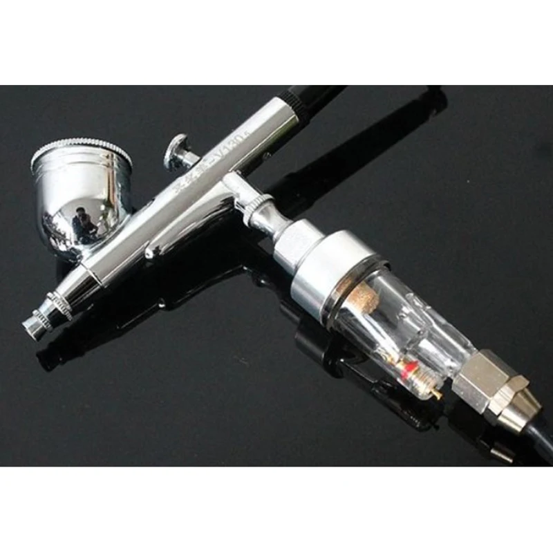 Advanced Airbrush In-Line Moisture Trap Filter with Water Control System