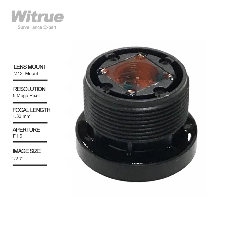 1.8mm Lens CCTV Lens Fisheye IR M12 CCTV Camera Le... – Grandado - Foto 9