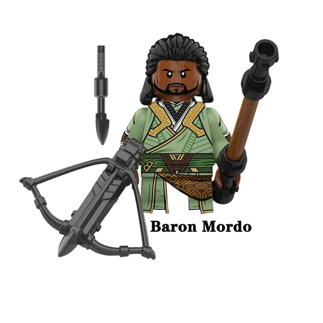 Disney Doctor Strange Scarlet Witch Moon Knight Wong Building Block Dormammu Hulk Ultron Carter Professor X Brick America Chaves O-XP441