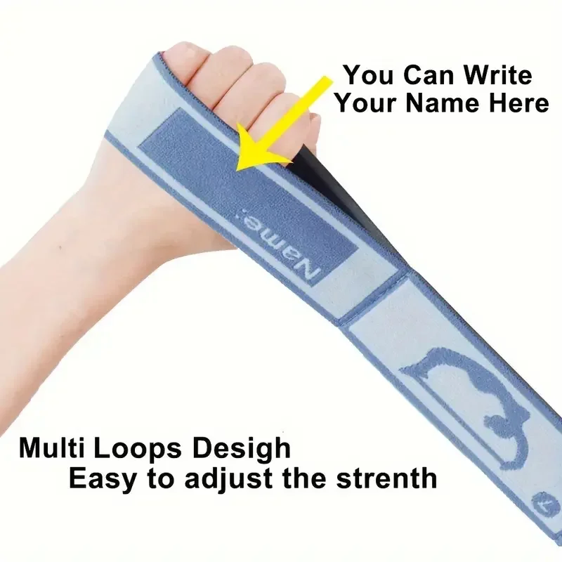 Yoga Resistance Bands Resistance Band Yoga Auxiliary Stretching Belt Adult Latin Training Elastic Bands Beginner Pilates Dance Loop Fitness Tension