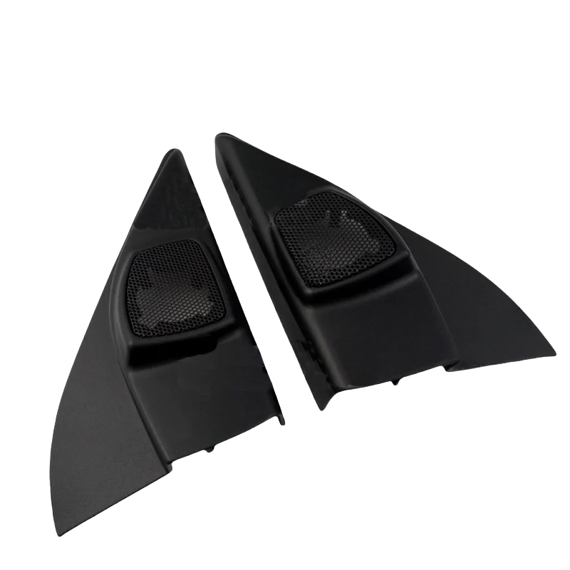 2PCS For Nissan March 2010- Car Tweeter Refitting Audio Door Angle Gum Speaker Cover Boxes Mounts