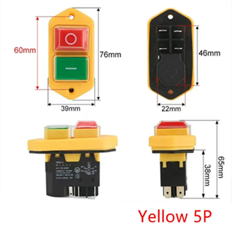 Yellow  5PIN