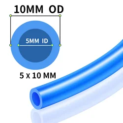 High-Performance Blue Silicone Vacuum Hose - 1 Meter (5x10mm)