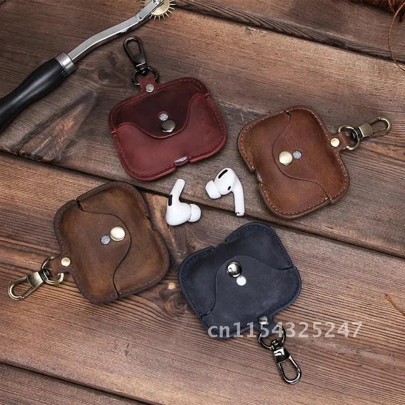 

Authentic Leather Cover for SONY WF-1000XM3 Bluetooth Wireless Earphone Case Charging Box for SONY WF 1000 XM3 Funda