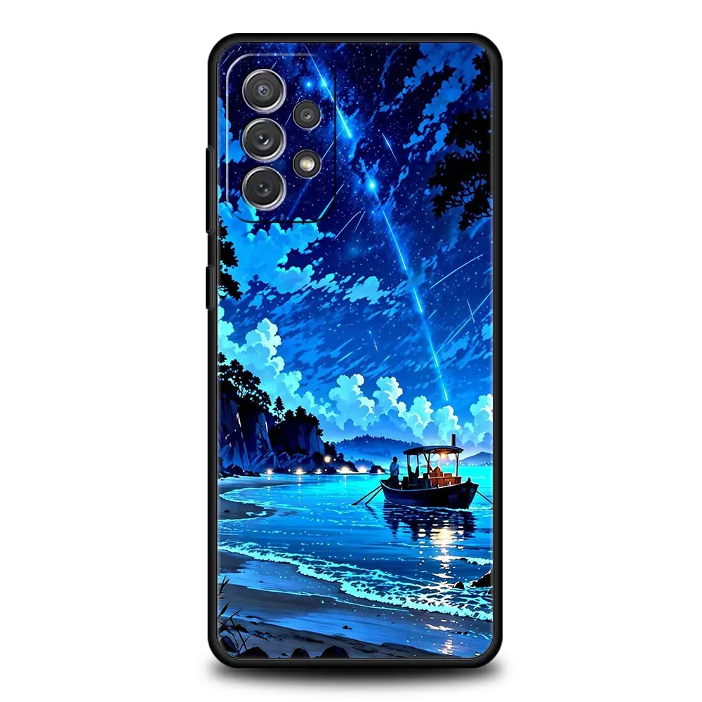 Whimsical Cartoon Sky Phone Case Cover