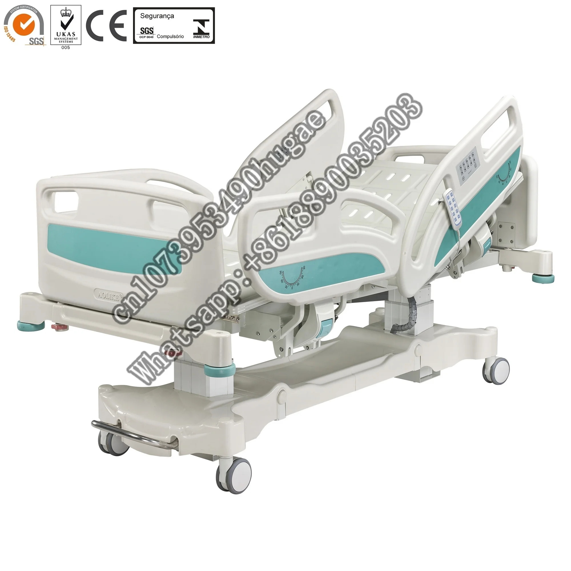 Advanced5FunctionCEISOQualityMetalElectricICUHospitalBedstenderspecificationsof