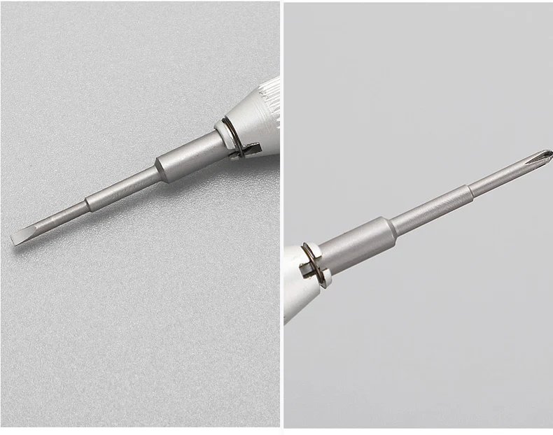 1pc Screwdriver Blade Head Hand Tool Accessory Ear Or Cutter Hexalobular Hexgonal Slot Straight Type