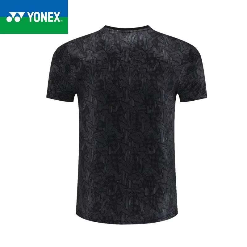 YONEX Badminton Jersey Men's and Women's Sports Cultural Shirt Short Sleeves Quick-drying Breathable
