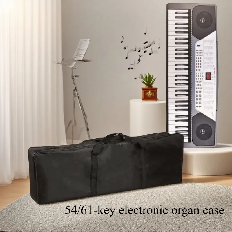 61/54 Key Electronic Organ/piano Keyboard Bag Heavy Duty Oxford Cloth Material 61，54 Key Electric Piano Keyboard Dust Cover